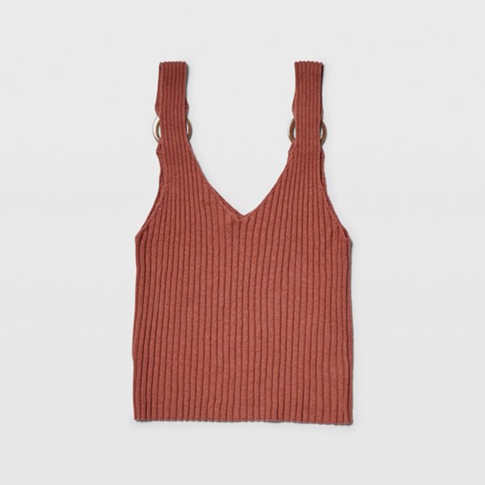 Club Monaco Ribbed Ring Tank - Picture 2 of 3